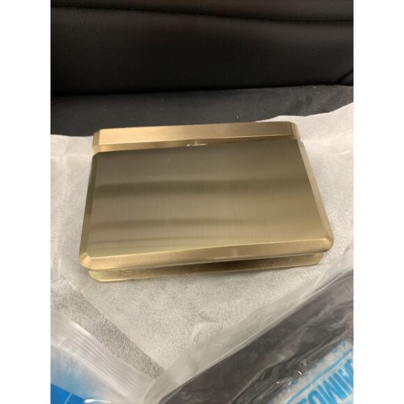 CRL Brushed Bronze Senior Prima 01 Series Top Or Bottom Mount Hinge SRPPH01BBRZ - Picture 5 of 8